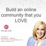 Session 5 Build an online community that you love