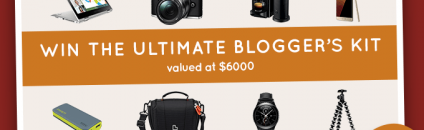 Shoebox Ultimate Blogger's Kit Competition
