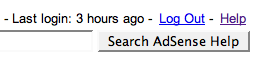 Adsense-Login-Time