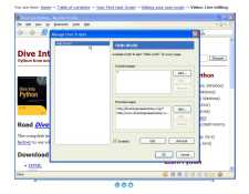 Screencast showing live editing of Greasemonkey scripts