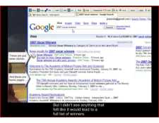 Screencast on Google vs. Yahoo for Current Events
