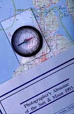 Compass and Map, Photography Copyright Not for Use Without Permission by Brent VanFossen