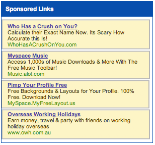 Myspace-Adsense