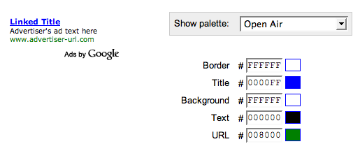 Adsense-Color-Palette