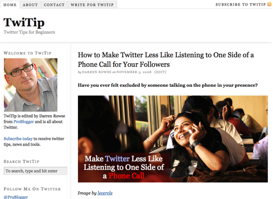 Twitip
