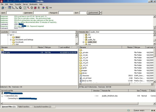 Filezilla