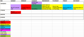 Picture 7 lil Easy Content Scheduling for Bloggers
