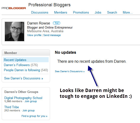 Darren on LinkedIn Darren on LinkedIn