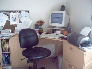 Neat desk