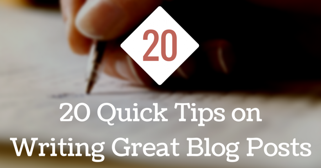 blog posts writing