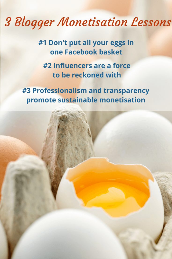 3 blogger monetisation lessons