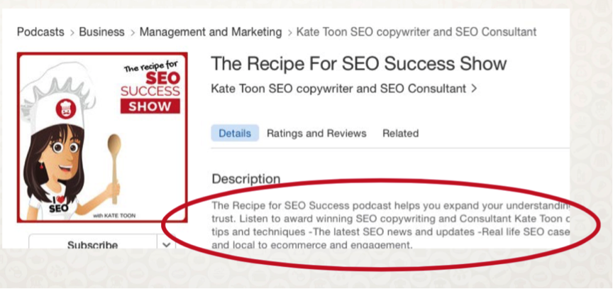 Podcast SEO: How to improve your iTunes ranking | ProBlogger.net