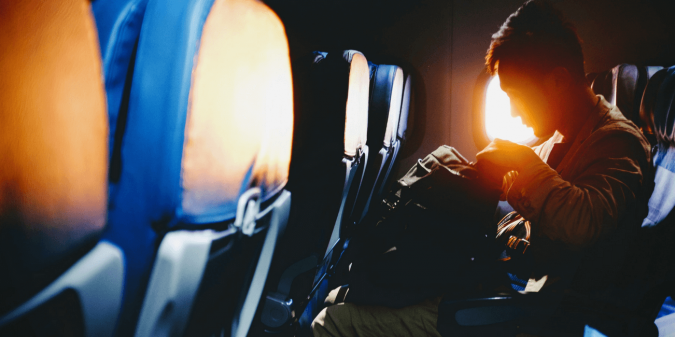 How to work productively when flying