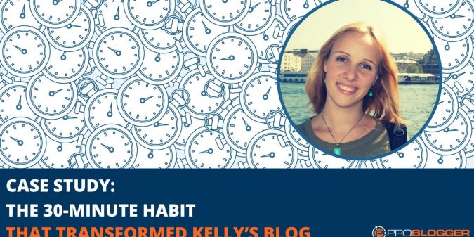 30-minute blogging habit