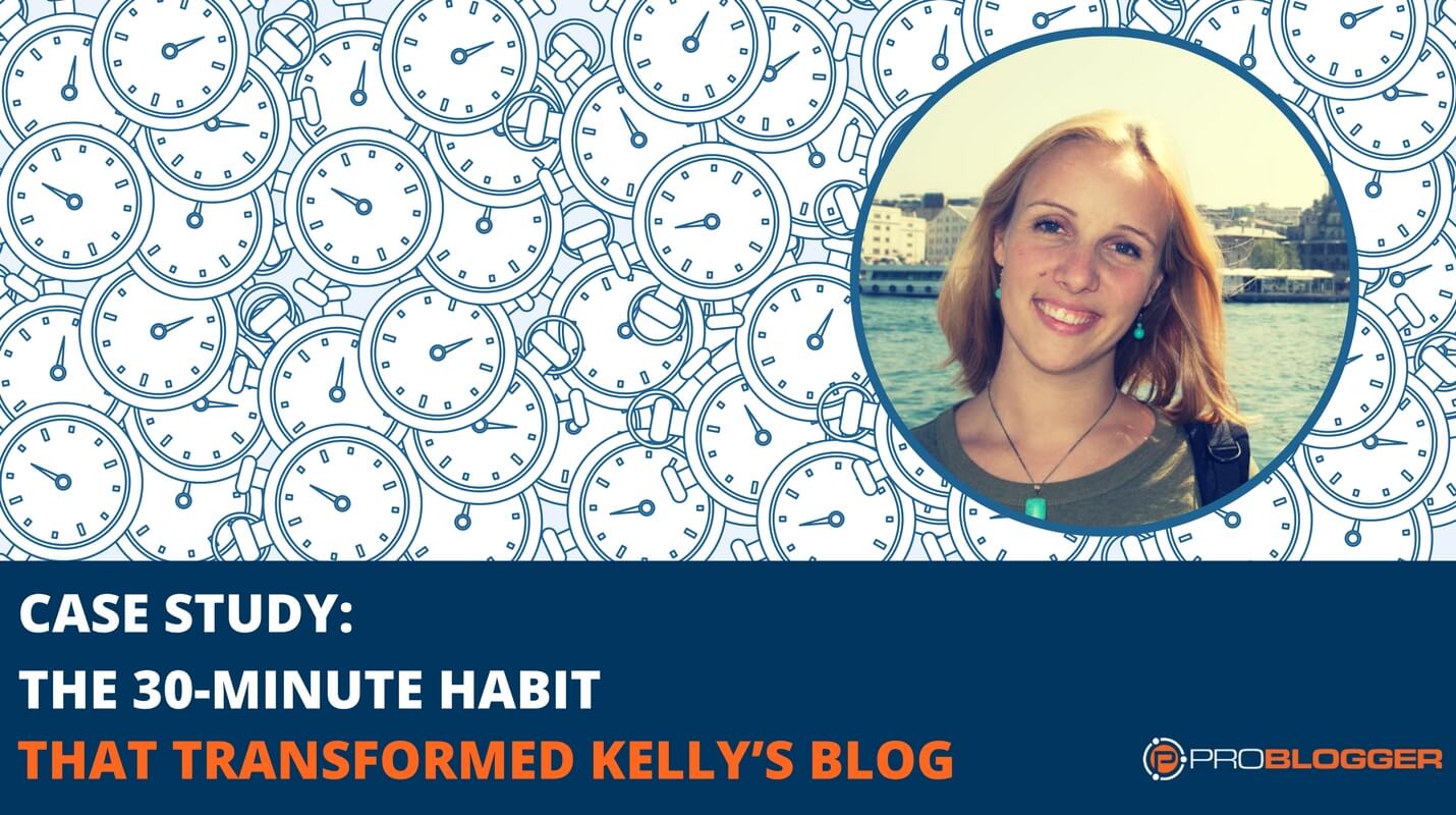 30-minute blogging habit