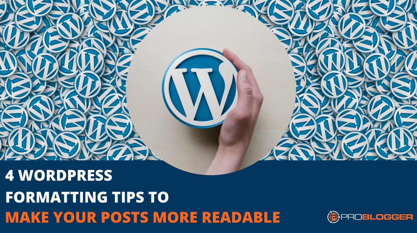More Readable blog posts WordPress Formatting