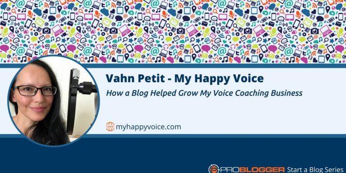 How a blog helped grow a voice coaching business