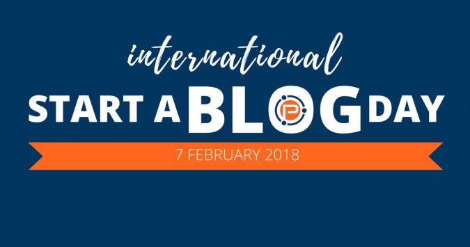 International Start a Blog Day 2018