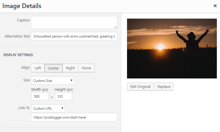 Add alt text to image