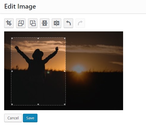 Crop image