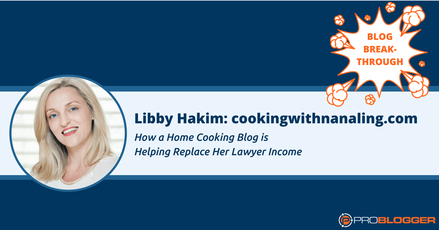 Home cooking blogger