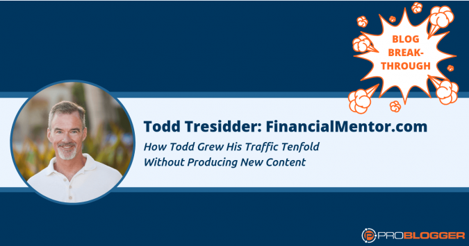 One blogger's experience of growing traffic without producing any new content