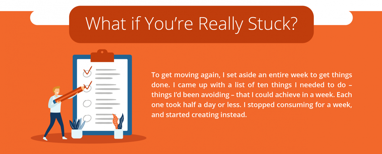 How to Get Moving Again When You Feel Stuck