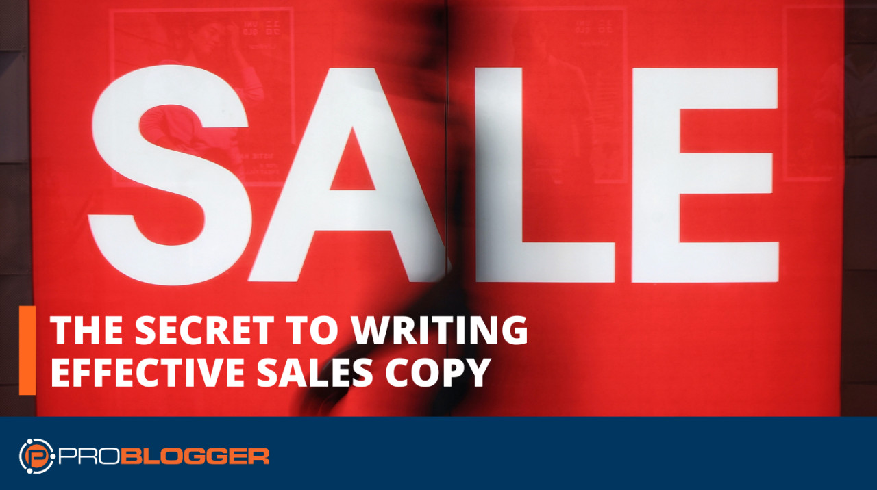 The secret to writing effective sales copy