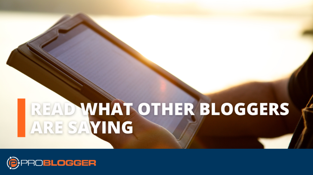 Battling Bloggers Block