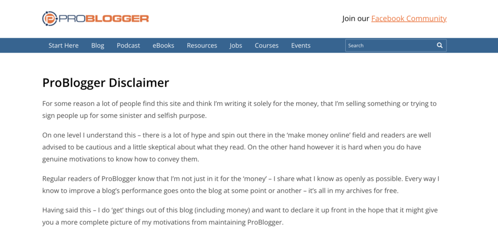 25 Types of Pages that Every Blogger Should Consider