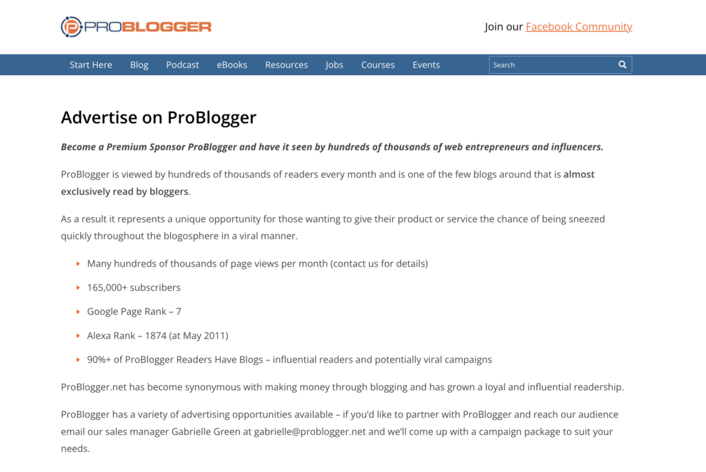 25 Types of Pages that Every Blogger Should Consider