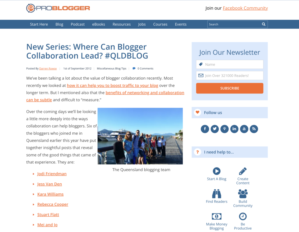 25 Types of Pages that Every Blogger Should Consider