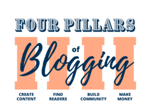 the four pillars of problogging